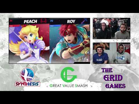 Smash Ultimate: LingLing (Peach) V Floss (Roy) - Synthesis 2 Tournament SSBU