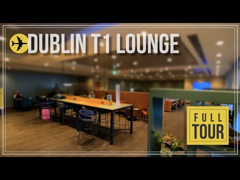 Lounge T1 do Aeroporto de Dublin (Passe Prioritário)