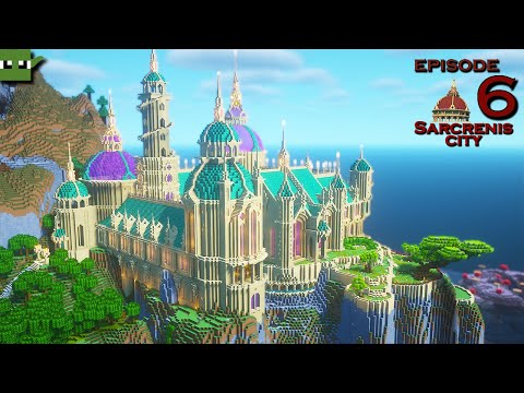 Minecraft Fantasy Palace Timelapse - Sarcrenis City E6