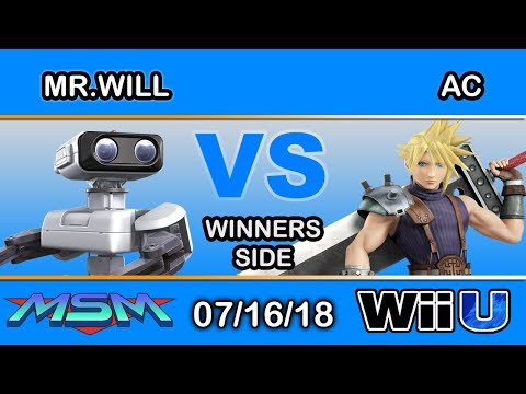 MSM 155 - PCG | Mr.Will (ROB) Vs AC (Cloud) Winners R2 - Smash 4