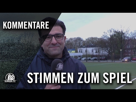 Die Stimme zum Spiel (SC Victoria Hamburg - Hamburger SV, U19 A-Junioren, Viertelfinale, Pokal)