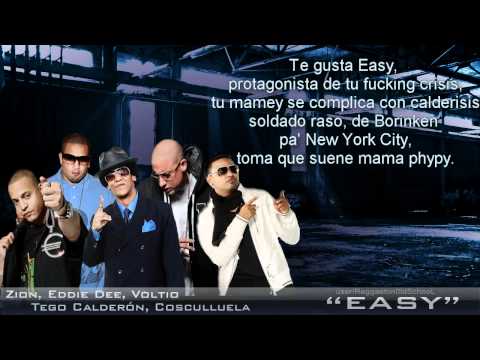 Zion, Eddie Dee, Voltio, Tego Calderón, Cosculluela - Easy (El Pentagono) © 2007.