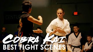 Video thumbnail for COBRA KAI<br />Best Karate Fight Scenes” /></a></p>
<div class=