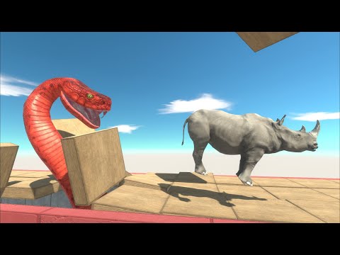 Challenging path,Titanoboa vs every unit - Animal Revolt Battle Simulator