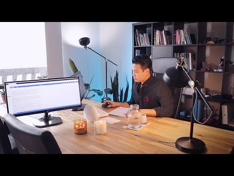 1 Hour Uninterrupted Study With Me [Campfire by a River]