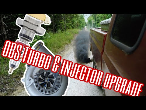 OBS 7.3 Powerstroke HP Upgrade: KC300X Turbo Install and 160/30 Injectors