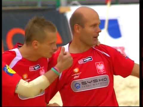 Polska - Ukraina, Beach Soccer EBSL Tignes 2006 (1/2 finału, cz. 3)