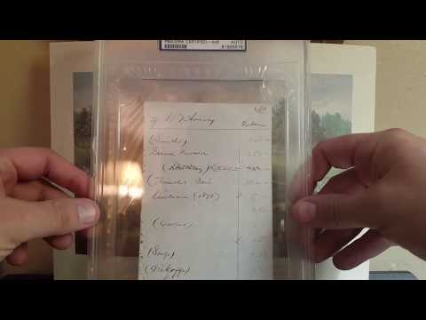 The signature of an original N.Y. Knickerbocker