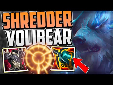 TURBO SHRED KRAKEN VOLIBEAR INSTANTLY SHREDS! -  League of Legends