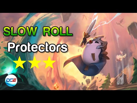 ⭐⭐⭐ 3 STAR CHAMPIONS SLOW ROLL PROTECTORS | Teamfight Tactics Set 3