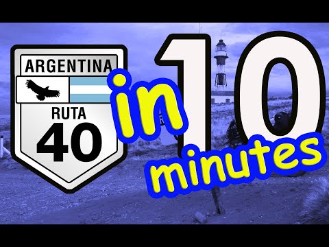 Route 40 in 10 minutes - North to South