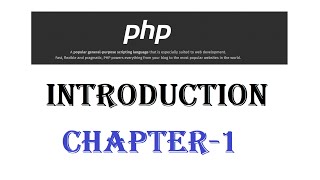 PHP Tutorial - w3Schools   Chapter  01 English 