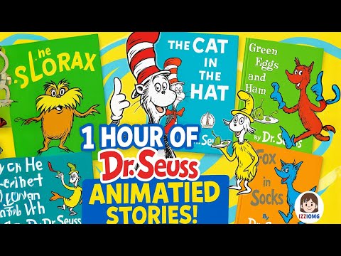 1 Hour of Dr. Seuss Animated Read Alouds! | 5 Classic Stories for Kids