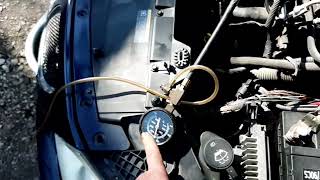 2008 Pontiac G6 fuel pump diagnosis....won't  build pressure to specs running or key on/engine off.