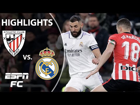 Athletic Club vs. Real Madrid | LaLiga Highlights | ESPN FC