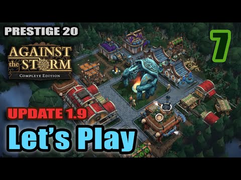 Against the Storm - Bandit Camp (No Orders) - Cursed Royal Woodlands - Full Gameplay (Update 1.9)