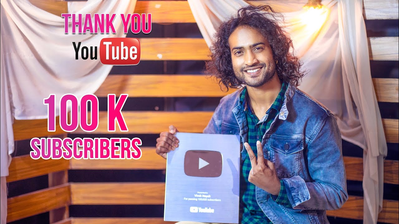 Silver Play Button | Celebrate 100K Subscriber |Thank You You Tube