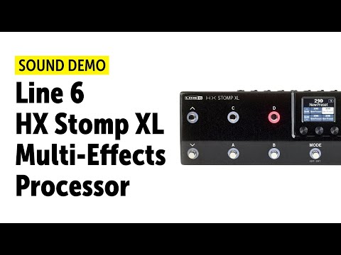 Line 6 HX Stomp XL - Sound Demo (no talking)
