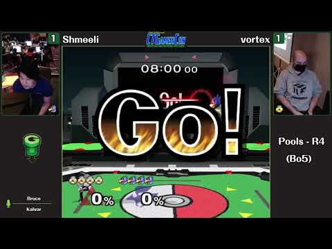 CT GamerCon 6 SSBM - Shmeeli (Falco) vs. vortex (Sheik) - Melee WR4