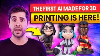 The first AI designed 100% for 3D printing!