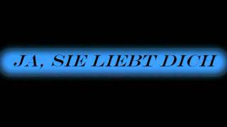 The Beatles Sie Liebt Dich (German She Loves You) with lyrics