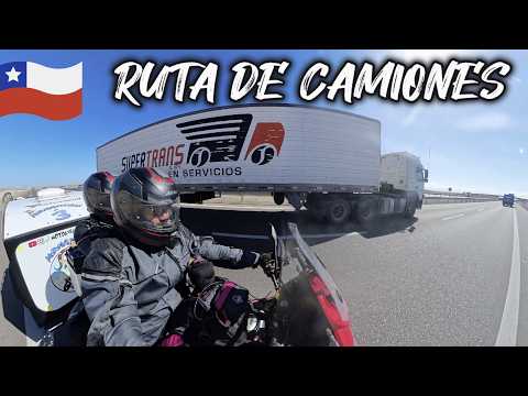 LLEGAMOS A CALDERA... PERO EL CAMINO NO FUE FÁCIL 🚚 | Atacama | Ep.47 | Vuelta al Mundo en Moto
