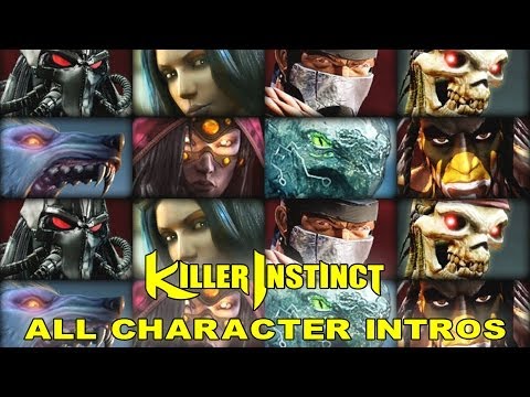 Killer Instinct - All Character Intros - Season 1