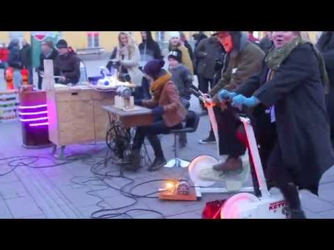 Reino Nordin ja Bad Ass Brass Band soi polkuenergialla