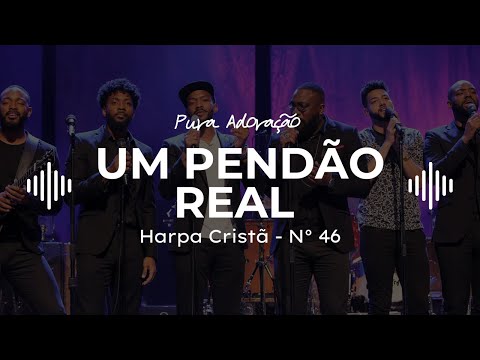 UM PENDÃO REAL | Harpa Cristã 46 | ✨ Um hino para abençoar seu dia | Pura Adoração (AI Music)