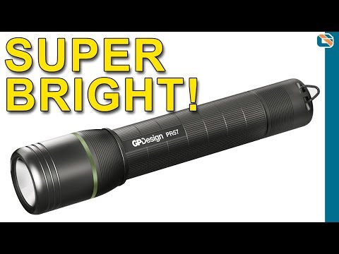 GPDesign PR57 Rechargeable Super Bright Flashlight Review