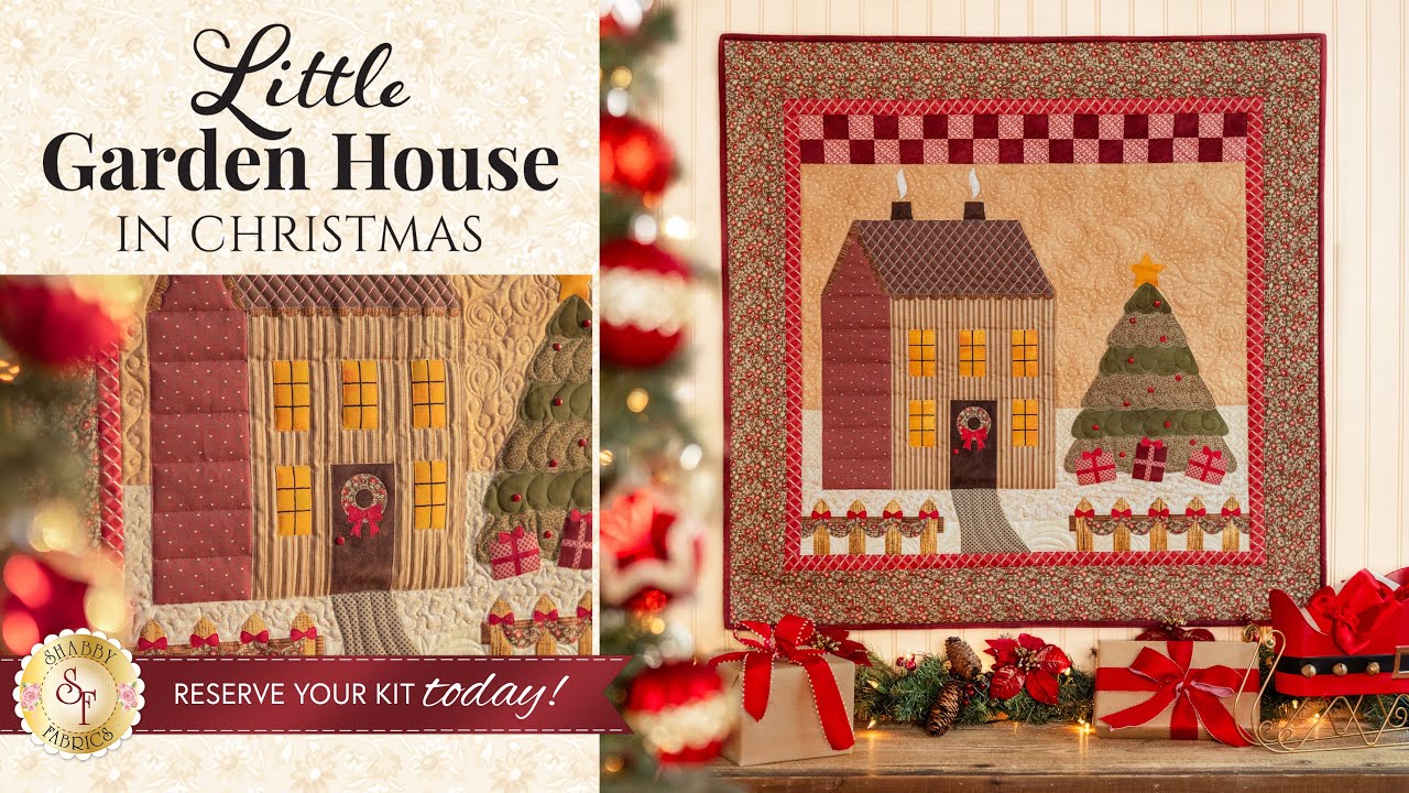 Little Garden House in Christmas Kit - RESERVE