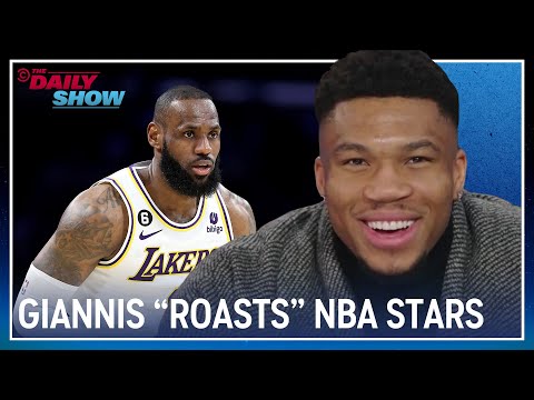 Hasan Minhaj Gets Giannis Antetokounmpo To Trash Talk NBA Stars | The Daily Show