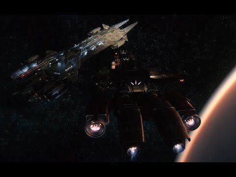 Star Citizen 3.9.1 8K UHD - Me & SMBRyan - Check on Station, Javelin, Idris, Fireworks