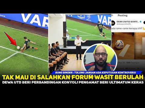 OPERATOR WASIT DI BUAT MALU❗️FORUM WASIT BERI DATA KONYOL~BUNG BINDER BERI ULTIMATUM