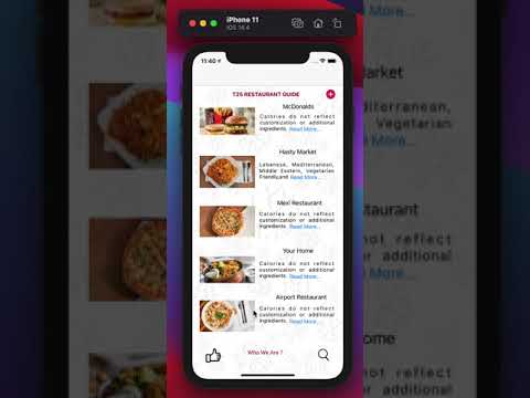 Restaurant Guide - Swift / Xcode Part3