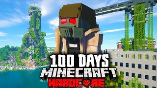I Survived 100 Days in Wasteland City in Minecraft... Here's What Happened