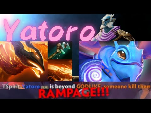 Rampage - Yatoro Phantom Lancer vs Luna - dota2