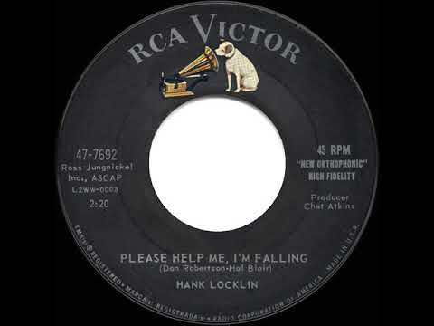 1960 HITS ARCHIVE: Please Help Me I’m Falling - Hank Locklin (#1 C&W Hit for 14 weeks)
