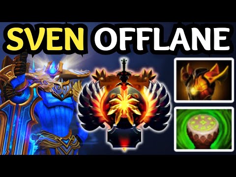 🔥 WHY SVEN OFFLANE IS ACTUALLY BROKEN | STUN, AURA & TEMPO | DOTA 2 🔥