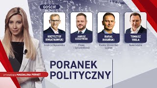 Download the video "Kwiatkowski, Cieszyński, Trela, Rosiński | PORANEK POLITYCZNY | 22.10.2025"
