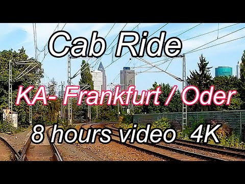 Karlsruhe Rbf nach Frankfurt/Oder in 8:14 Stunden Lz Baureihe 248 4K Video *RudolfRide016*