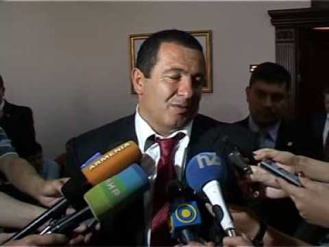 GAGIK TSARUKYAN ANSWERS TO REPORTERS' QUESTIONS