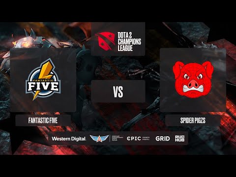 Fantastic Five vs Spider Pigzs, D2CL 2021 Season 2, bo3, game 1 [4ce]