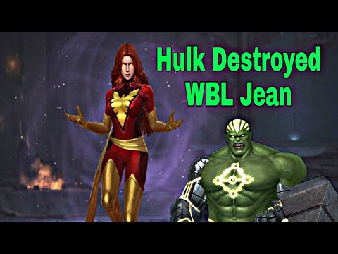 Special Showcase How To Win WBL Jean With Hulk T4 - Marvel Future Fight