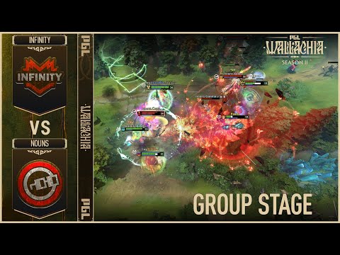 AMAZING GAME! NOUNS vs INFINITY - HIGHLIGHTS - PGL Wallachia S2 | DOTA2