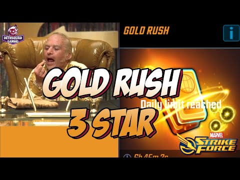 Gold Rush Tiers 13/14 3-Star Tips! MSF - Marvel Strike Force