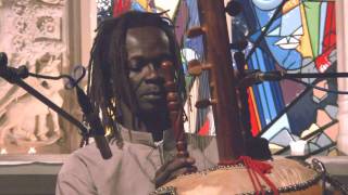 Moussa Kouyate plays Kora at St Stephens, Bristol, on 6 May 2011