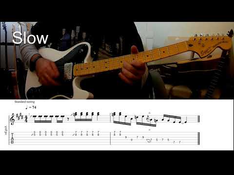 Lick of the day 43 - E blues SRV lick