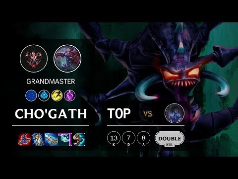 Cho'Gath Top vs Sylas - EUW Grandmaster Patch 10.6