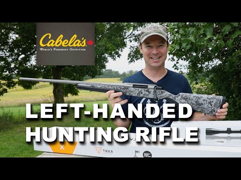 New Gun Unboxing (LEFT HANDED!) Cabelas Special Edition Tikka Hunting Rifle 2020